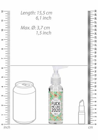 Fuck Me Like 2020 - Glijmiddel op Waterbasis - 100 ml