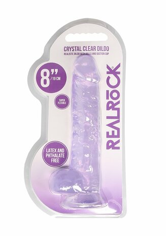 Realistische Dildo met Ballen - 19 cm
