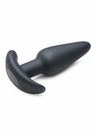 Vibrating Silicone Butt Plug with Remote Control