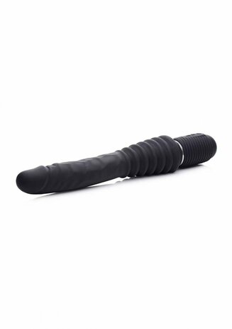 Thrust Master - Vibrerende en Stotende Dildo met Handvat