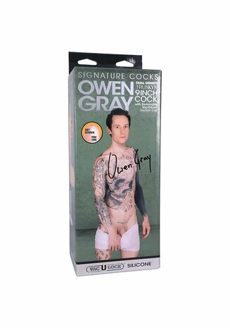 Owen Gray - Realistic Silicone Dildo - 9" / 22 cm