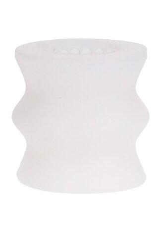 Helping Head Silicone - Masturbator Sleeve - Frost