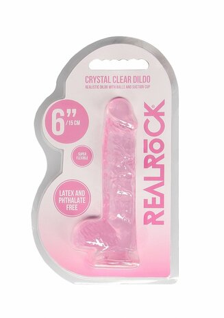 Realistische Dildo met Ballen - 15 cm