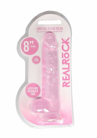 Realistische Dildo met Ballen - 19 cm