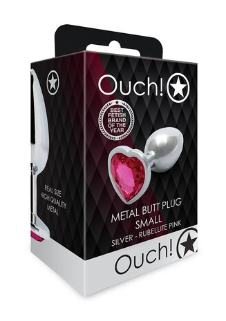 Heart Gem Butt Plug - Small