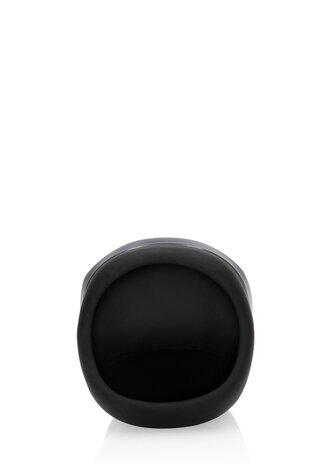 Vibrating Masturbator Sleeve - Licorice Black
