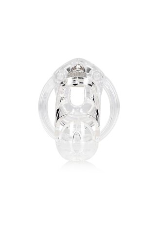 Model 25 - Chastity Cage - 3.5'' / 9 cm - Transparent