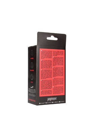 Model 27 - Ultra Soft Silicone Chastity Cage - Black