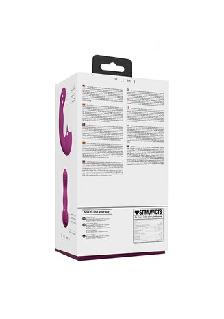 Yumi -  Triple G-Spot Finger Motion Vibrator - Pink