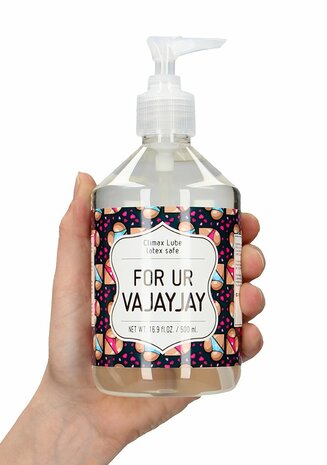 For Ur Vajayjay - Glijmiddel op Waterbasis - 500 ml