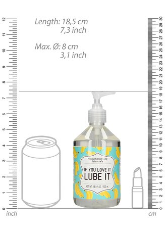 If You Love It, Lube It - Masturbatie Glijmiddel - 500 ml