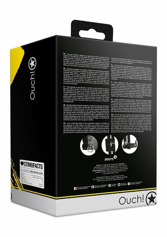 Belt with Vibrator Holder - Black OS