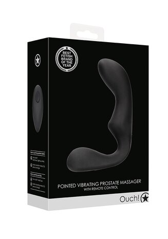Puntige vibrerende prostaatmassager met afstandsbediening