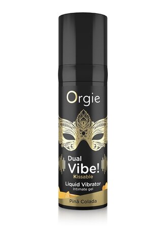 Dual Vibe! Liquid Vibrator - Pina Colada - 0.5 fl oz / 15 ml