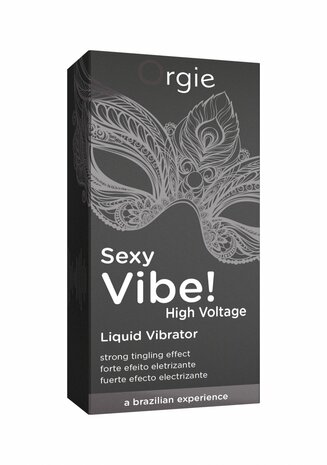 Sexy Vibe! High Voltage - Liquid Vibrator / Stimulerende Gel - 15 ml