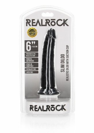 Slanke Realistische Dildo met Zuignap - 15,5 cm