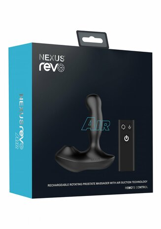 Revo Air - Roterende Prostaat Massager met Zuigkracht en Afstandsbediening