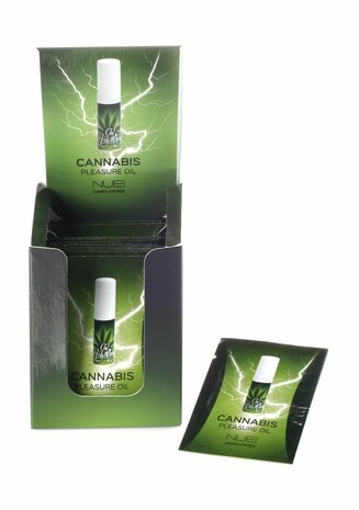 Display Cannabis - Massage Olie - 12 Stuks