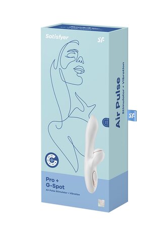 Pro + - G-Spot Air Pulse Stimulator + Vibration
