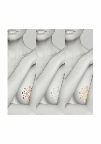 Mimi - Metallic Lichaams-/Nipple Stickers