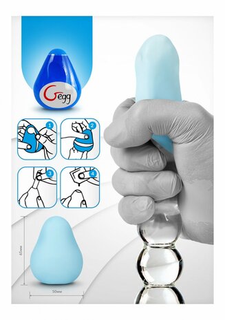 G-Egg - Vibrerende Ei-Masturbator