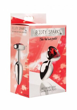 Red Heart Gem - Butt Plug - Klein