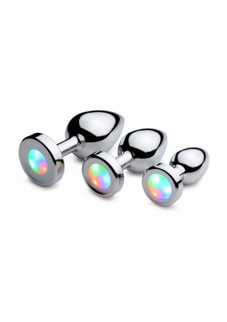 Light Up - Butt Plug - Klein