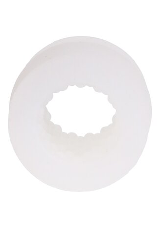 Glow Helping Head Silicone - Masturbator - Frost / Glow