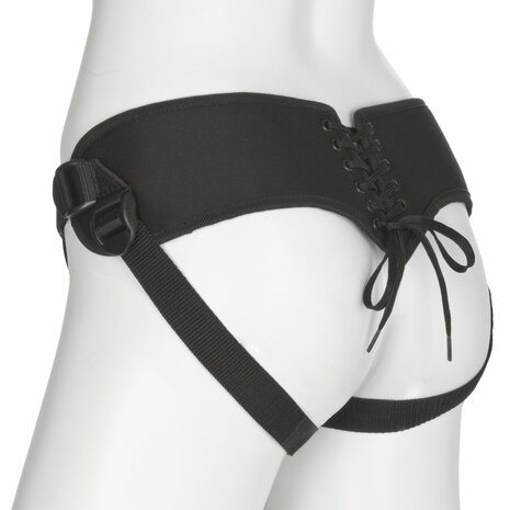 Platinum Corset Harnas met Plug