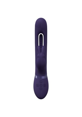 Mika -  Triple Rabbit with G-Spot Flapping - Purple