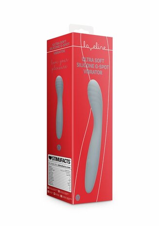 Ultra Soft Silicone G-Spot Vibrator - Basalt Grey