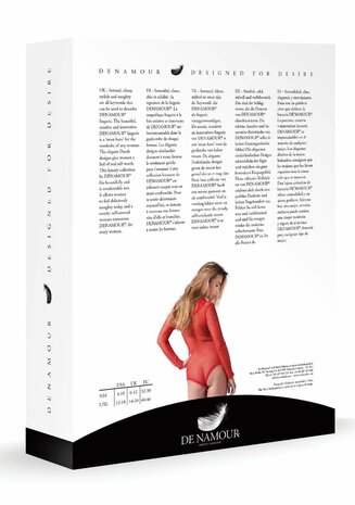 Sexy Bodystocking - Red L/XL