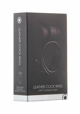 Leren Cockring