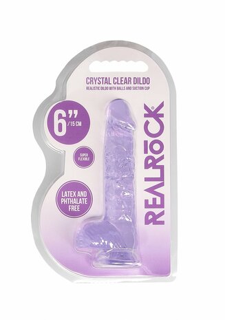 Realistische Dildo met Ballen - 15 cm