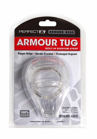 Armour Tug - Cockring met Ball Strap
