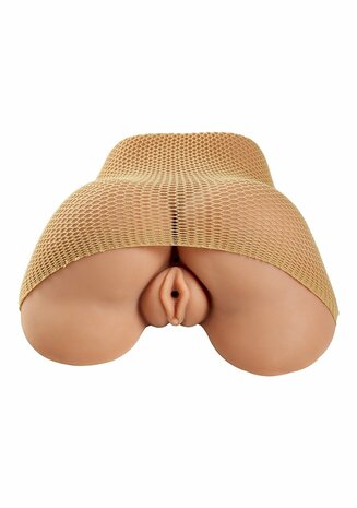 Realistische Kont & Vagina Lichaamsvorm met Bodystocking