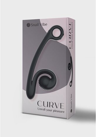 Snail Vibe - Curve Vibrator - Black