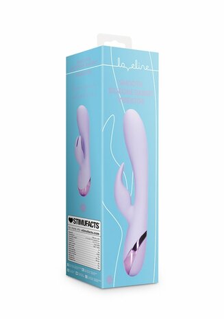 Smooth Silicone Rabbit Vibrator - Digital Lavender