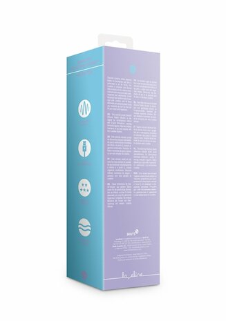 Smooth Silicone Rabbit Vibrator - Digital Lavender
