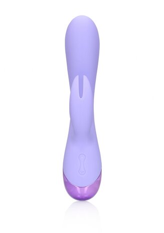Smooth Silicone Rabbit Vibrator - Digital Lavender