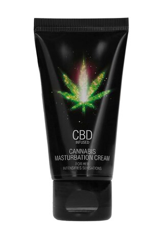 CBD Cannabis Masturbatie Crème voor Haar - 50 ml
